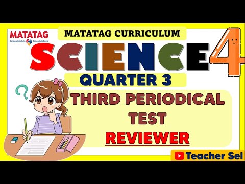 Science  4 Grade 4 Quarter 3 Third Periodical Test Reviewer- Matatag #grade 4 EXAMINATION REVIEWER