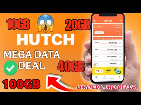 Hutch Mega Data Deal😱hutch limited time offer 🤑 hutch free data ✅ hutch free data code 2025