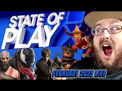 PLAYSTATION STATE OF PLAY LIVE REACTION!!!