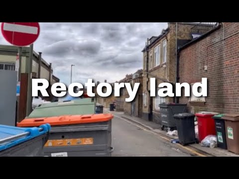 Walking Through London | Asmr | Rectory Lane  | Wind Sounds