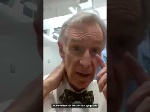 Bill Nye's family history with neurological disorder ataxia