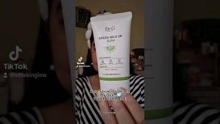 Physical sunscreen with very minimal whitecast! #koreansunscreen #skincarereview #youtubeskincare