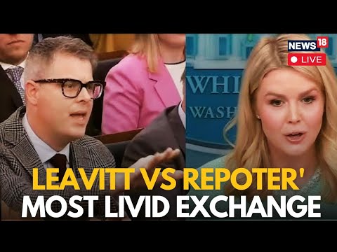 LIVE: Karoline Leavitt Destroys AP Reporter in Explosive White House Clash | US News LIVE | N18G