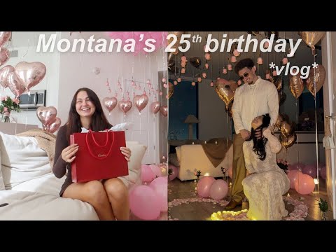 MONTANA'S 25TH BIRTHDAY SURPRISE!! *SHE WASN'T EXPECTING THIS, VERY EMOTIONAL*