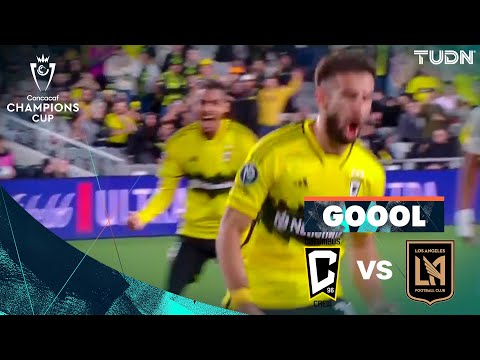 ¡ESTÁN A UN GOL DE LA REMONTADA! Rossi anota | Columbus vs LAFC | CONCACAF Champions Cup 2025 | TUDN