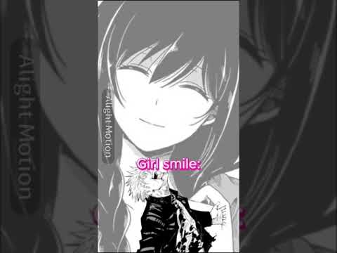 Anime Girl vs Boy SMILE Edits