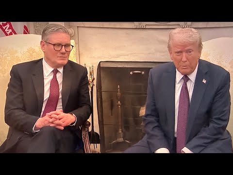 LIVE: UK PM Keir Starmer and Donald Trump Announcement (R$E)