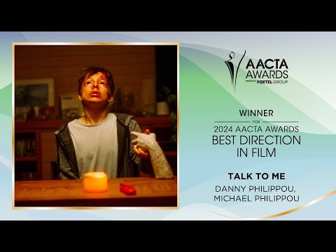 Danny and Michael Philippou win Best Direction In Film at the AACTA Awards