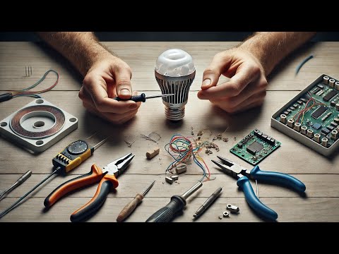 How to repair LED Bulb  | Repair LED Bulb|How to Repair LED light |led bulb repair