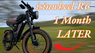 isinwheel R6 Electric Bike - 1 Month and 188 miles later. Should you buy this Ebike ?