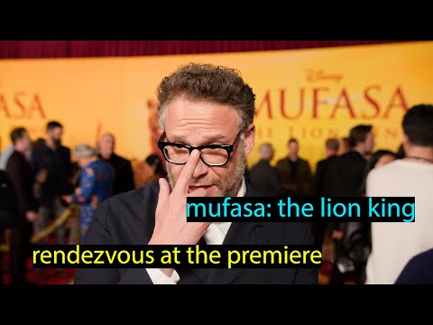 Rendezvous at The World Premiere of 'Mufasa: The Lion King' | Lin-Manuel, Seth Rogen