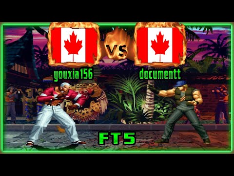 King of Fighters 97 - youxia156 (CAN) VS (CAN) documentt [kof97] [Fightcade] [FT5] 더 킹 오브 파이터즈 '97