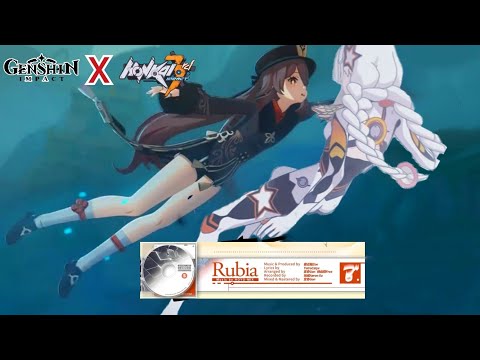 RUBIA 🎶 Genshin Impact x Honkai Impact 3rd GMV! Hu Tao (Fu Hua) Lumine (Kiana)