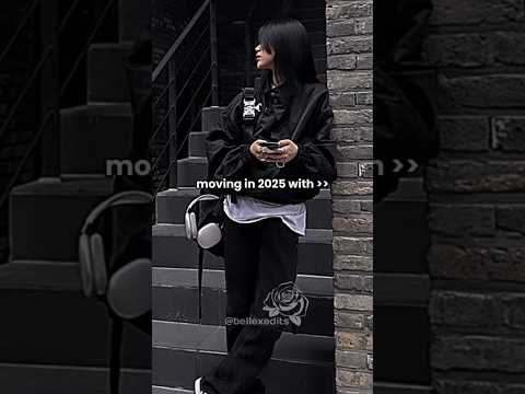 Moving in 2025 with....🗿🖤💥#aestheticedits #aesthetic #foryou