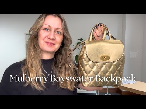 Mulberry Mini Bayswater Backpack Review