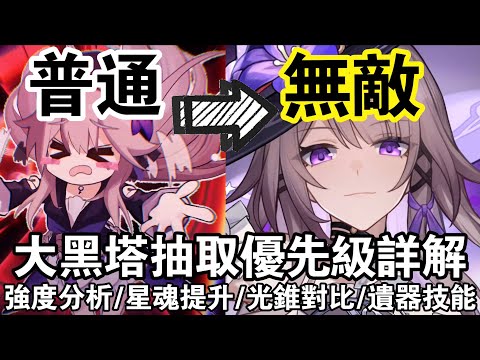 【崩鐵】大黑塔全方面攻略 怎麼抽cp值最高？驚人數值強如怪物！真正的三路通解？強度分析/星魂/技能/光錐/遺器/隊伍/專武 #崩壞星穹鐵道