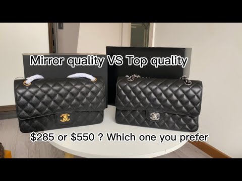 CHANEL CLASSIC FLAP BAG ｜ QUALITY DIFFERENCE | IS TOP QUALITY WORTH IT？