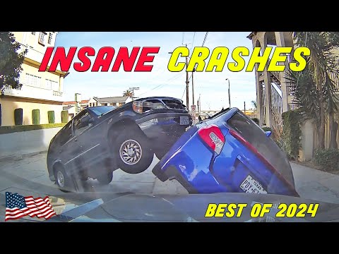 BEST OF CAR CRASHES 2024