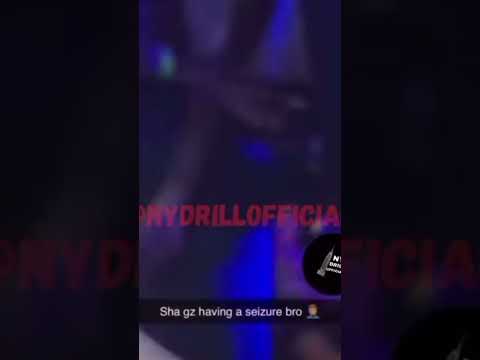 Sha Gs has a SEIZURE during his show with SweepersENT