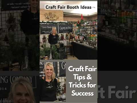 Craft Fair Tips and Tricks. #craftfair #craftfairideas