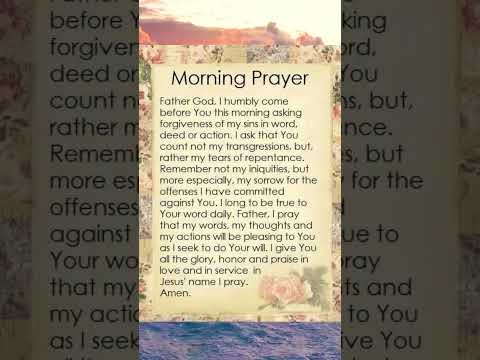 MORNING PRAYER #prayer #prayerforyou #jesus #divinemercy #shorts