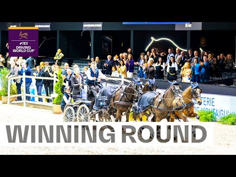 Bow down to King Boyd! 👑 | FEI Driving World Cup™ Final 2025