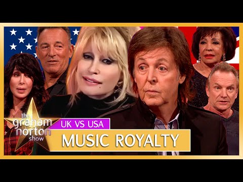 US v UK Music Royalty | The Graham Norton Show