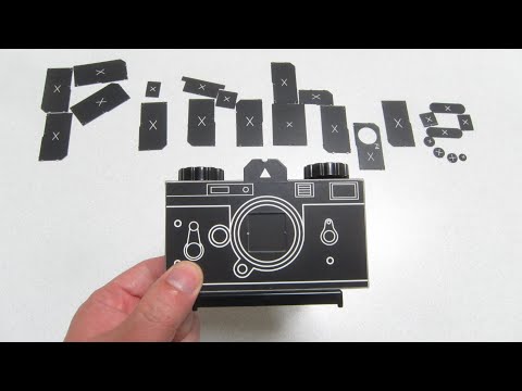 【フィルムカメラ】king ピンホールフィルムカメラ を作って、撮影しました！【DIY Pinhole Film Camera】