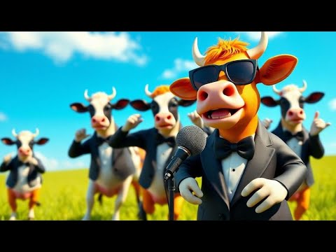 FUNNY COW DANCE 🐄| FULL SONG | COW SONG  _ COW VIDEOS | DANCING COW | ANIMAL SOUND