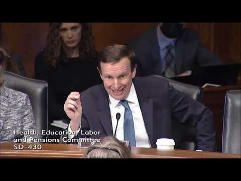 Murphy Discusses Youth Mental Health at HELP Hearing