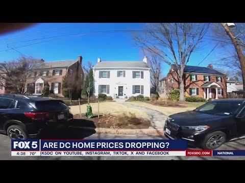 Are DC home prices dropping?