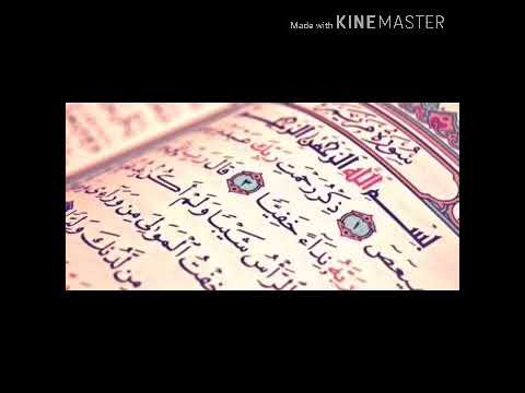 سوره مريم تلاوه رائعه جدا / القرآن الكريم