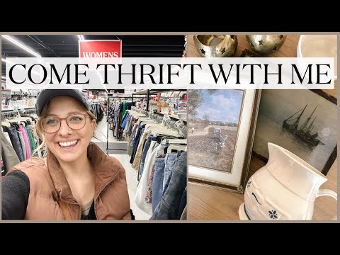 HOME DECOR THRIFT HAUL - COME THRIFT WITH ME 2025!!!!