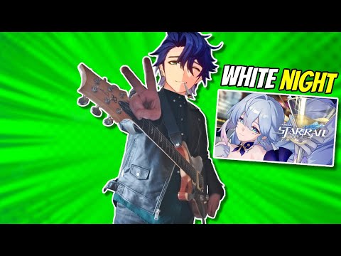 WHITE NIGHT Guitar Cover 🎸🔥| 2.0 Penacony Trailer Theme