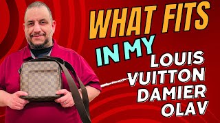 Louis Vuitton Damier Olav | What fits