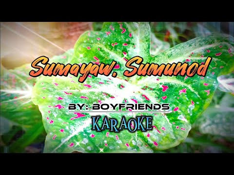 Sumayaw, Sumunod (KARAOKE) - Boyfriends #opmsong #karaoke #LIKEMusic