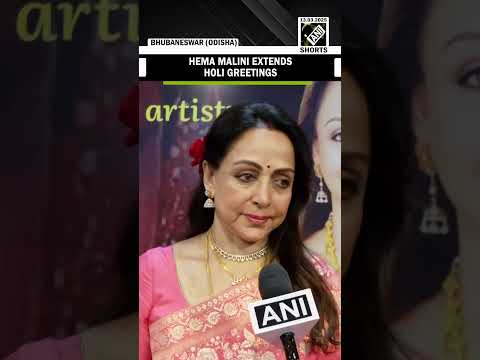 Hema Malini extends Holi wishes