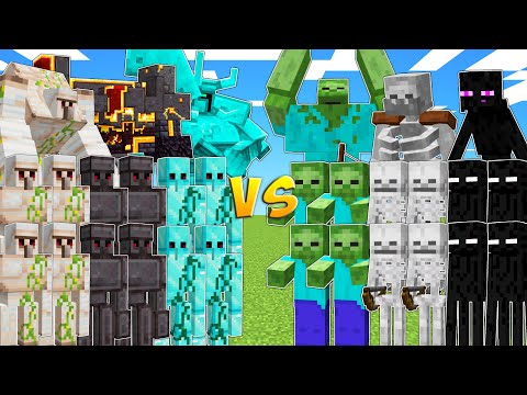 ULTIMATE 3v3 MOB BATTLE!