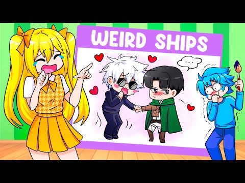 Squad Draws WEIRD SHIPS in Gartic phone!