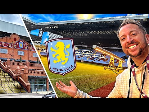 Exploring Premier League's BEST GROUND? 😍 ASTON VILLA - VILLA PARK Stadium Tour