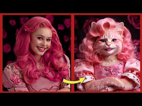 DESCENDANTS THE RISE OF RED CHARACTERS As KITTY CAT 😾😿🙀