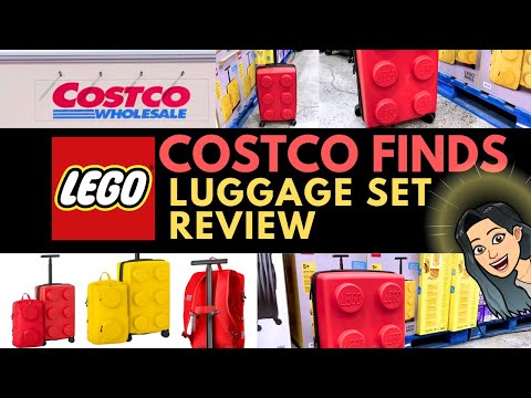 LEGO LUGGAGE SET review ❤️❤️LEGGO BACKPACK AND LEGO TROLLEY. Costco Finds ❤️COSTCO DEALS COSTCO BUYS