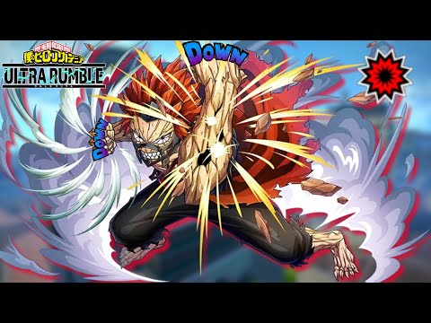 Strike Kirishima DOES DEVASTATING DESTRUCTION In My hero Ultra Rumble