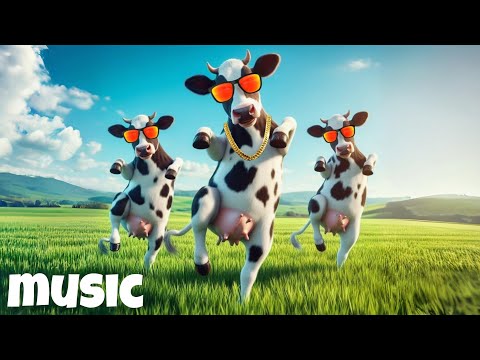 3 FUNNY COW DANCING │Cow Song & Cow Videos 2024 | Cow dancing | funny dancing cow | gaiya | gai