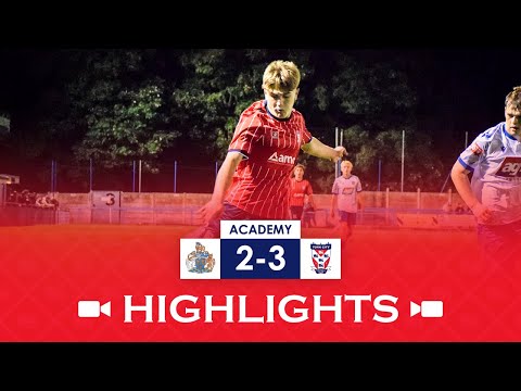 📺 U19s Match Highlights | Altrincham 2-3 York City U19s | 2024/25