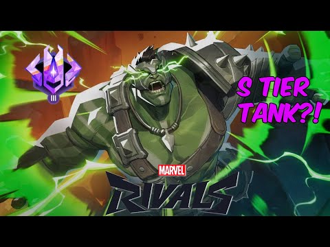 How I Climbed TO GRANDMASTER WITH SOLO HULK In Marvel Rivals