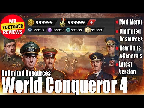 World Conqueror 4 Mod Apk | Mod Menu | Latest Version | Unlimited Resources