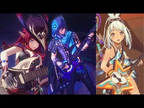 Natlan Characters playing their own Instruments is so fire 🔥🔥