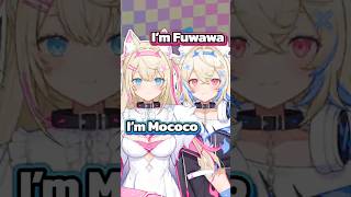 When the twins tried to copy each other's voice #fuwamoco #holoadvent #hololiveenglish