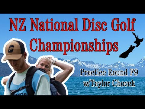 New Zealand National Disc Golf Championships F9 Practice Round